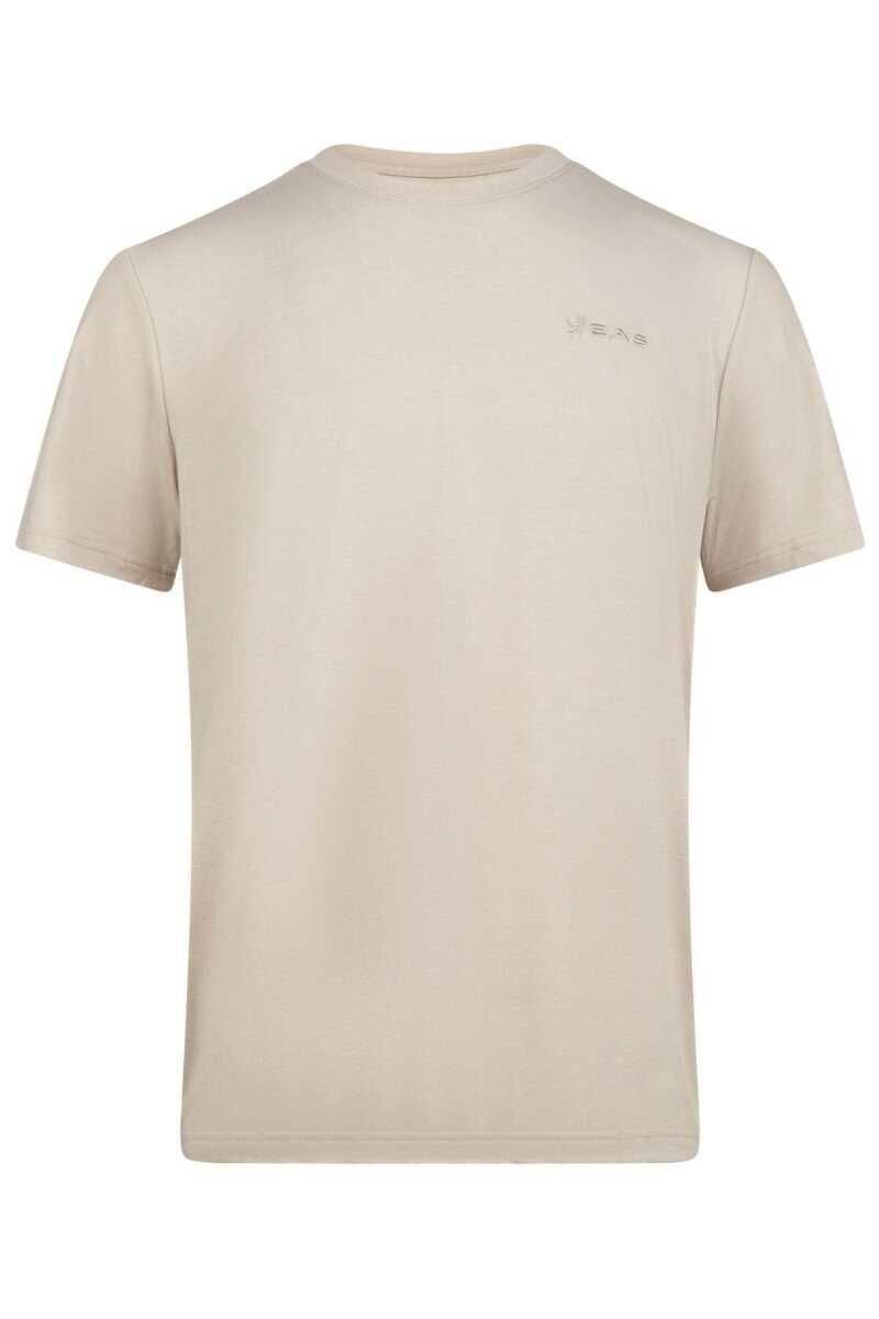 2AS Winson Erkek Viloft Sıfır Yaka T-Shirt Bej