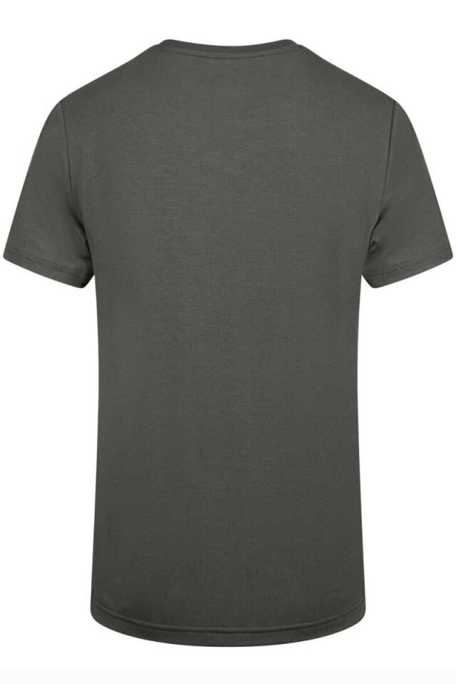 2AS Winson Erkek Viloft Sıfır Yaka T-Shirt Antrasit