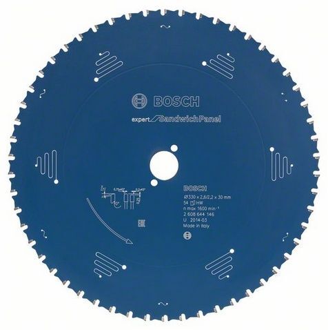 BOSCH Sandviç Paneller İçin 210 mm 36 Diş Daire Testere Bıçağı