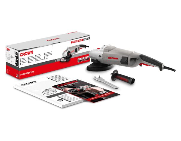 CROWN CT13500 Büyük Taşlama 2200 Watt 180 mm