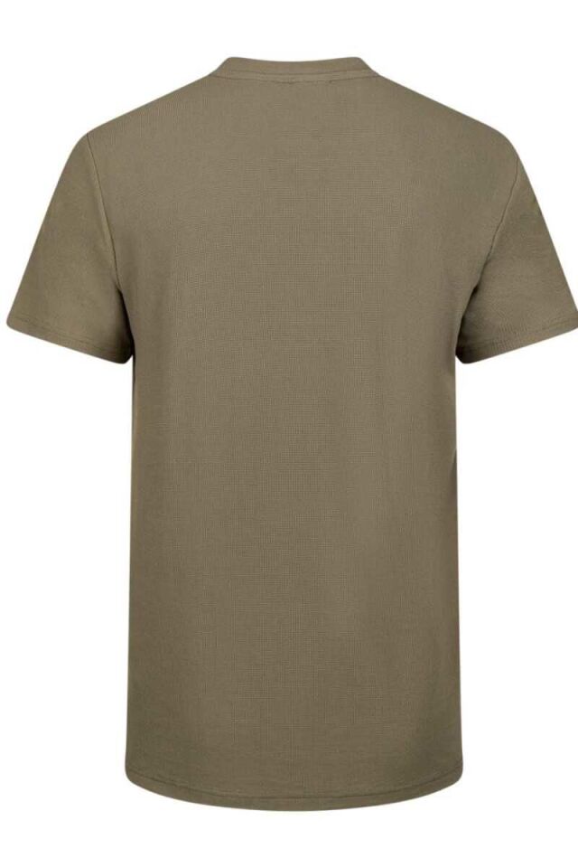 2AS Kalei Sıfır Yaka T-Shirt Toprak