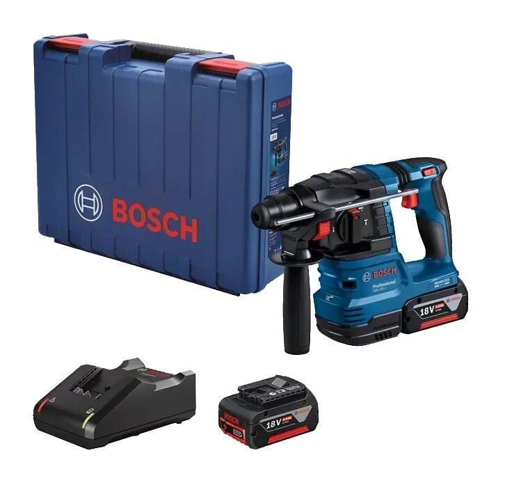 BOSCH GBH 185-LI 18 Volt Akülü Kırıcı Delici 4.0 Ah Çift Akülü