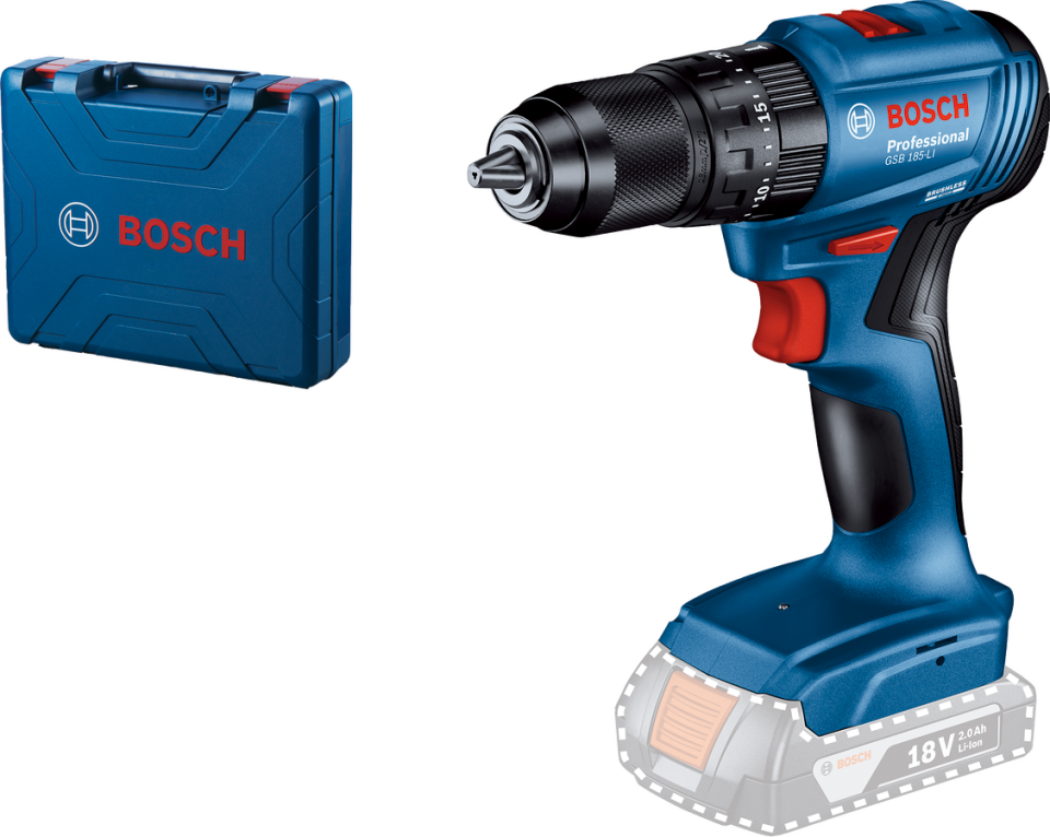 BOSCH GSB 185-LI Şarjlı Matkap 18 Volt (Akü ve Şarj Aleti Hariç)
