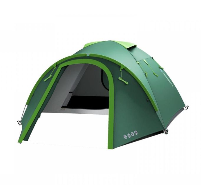 HUSKY Bizon 4 Kişilik Kamp Çadırı - Yeşil