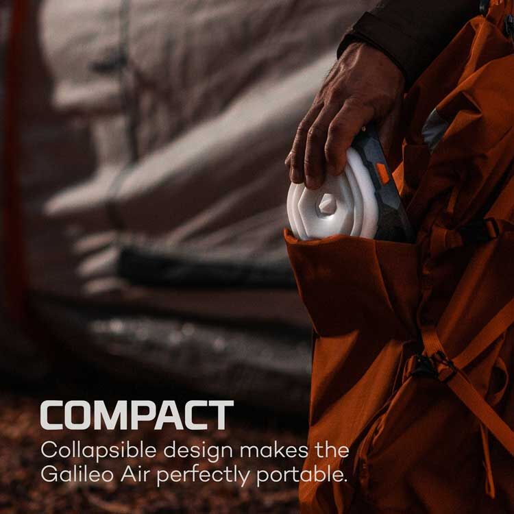 NEBO Galileo Air 500 Lümen Katlanır Kamp Lambası