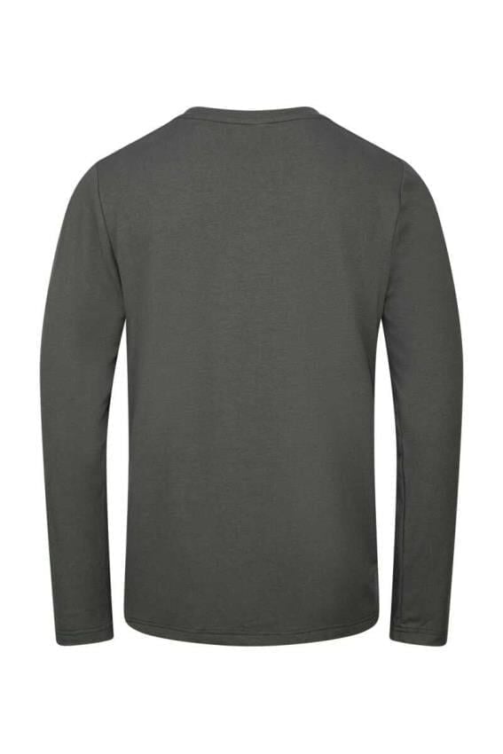 2AS Vernon Uzun Kollu Viloft Erkek T-Shirt Antrasit