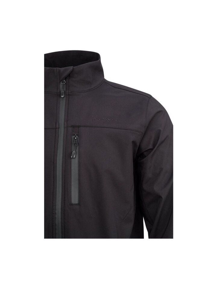 2AS Baxter İnce Softshell Erkek Ceket Siyah