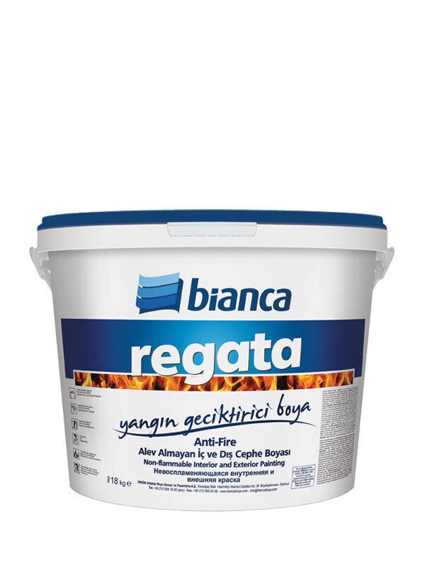 Regata – Yangın Geciktirici Boya (Anti-Fire) BEYAZ