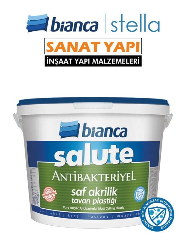 Bianca Salute – Antibakteriyel Saf Akrilik Tavan Plastiği