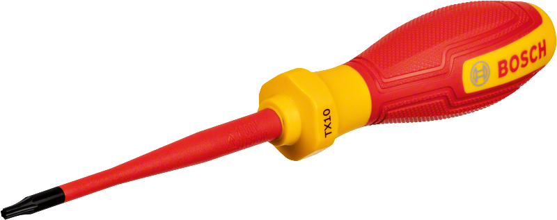 BOSCH Profesyonel İzoleli 1000 Volt T10 x 75 mm Torx Tornavida (1600A02NC5)