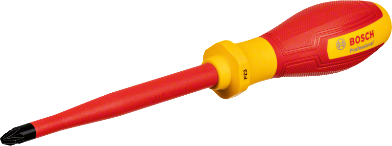 BOSCH Profesyonel İzoleli 1000 Volt Tornavida PZ3 x 125 mm (1600A02ND3)