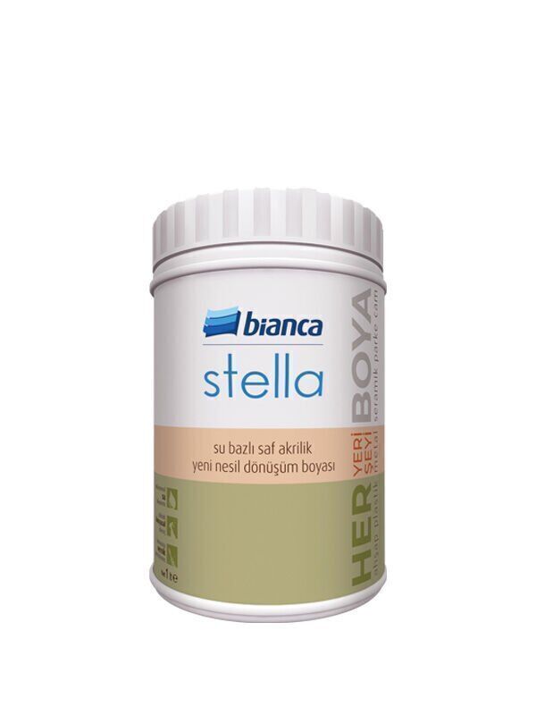 Stella Boya Seti 1 Lt Siyah Boya - Gold Mermer Efekt - Maximo İpek Mat