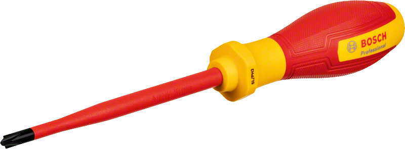 BOSCH Profesyonel İzoleli 1000 Volt Tornavida SL PH2 x 125 mm (1600A02ND5)