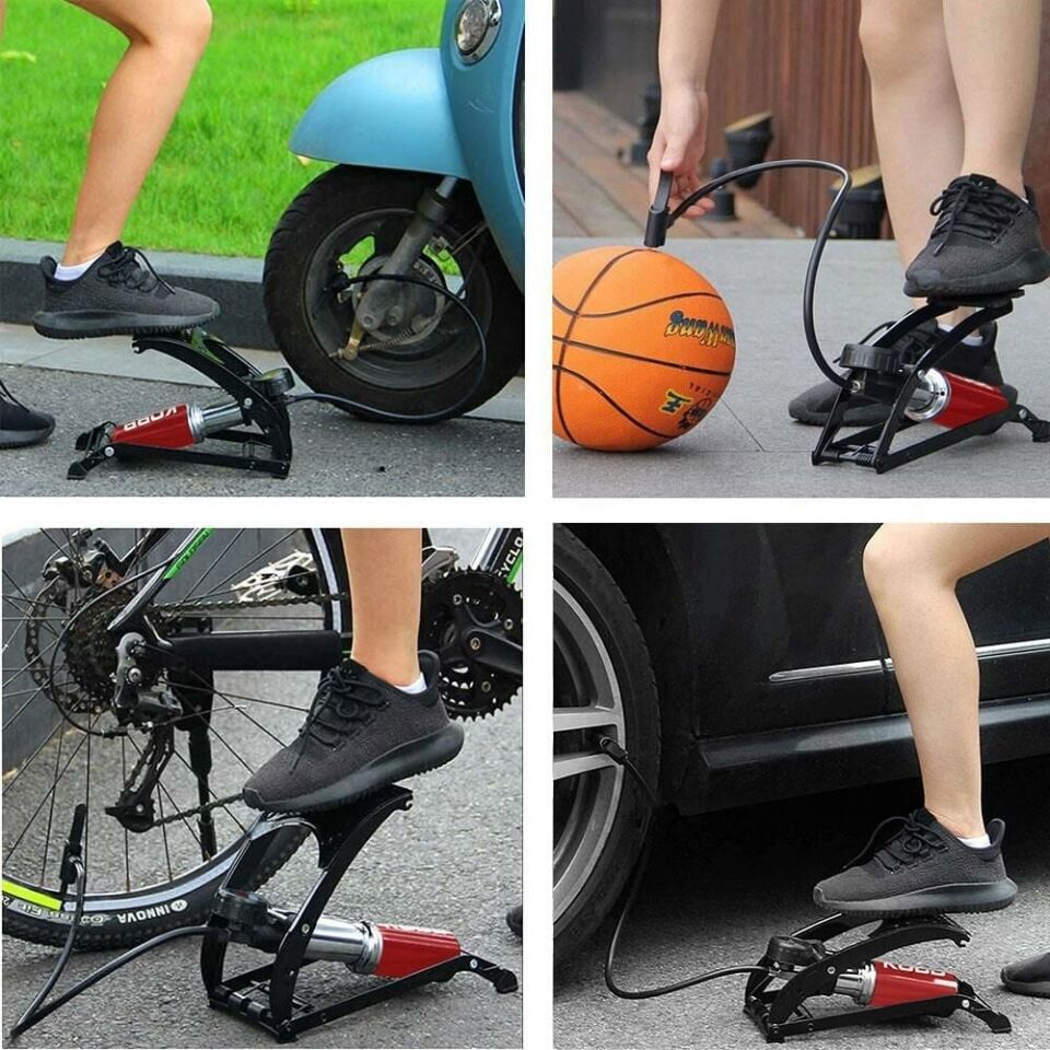 KOBB KB0901 Basınç Göstergeli Ayak Pompası 87 Psi