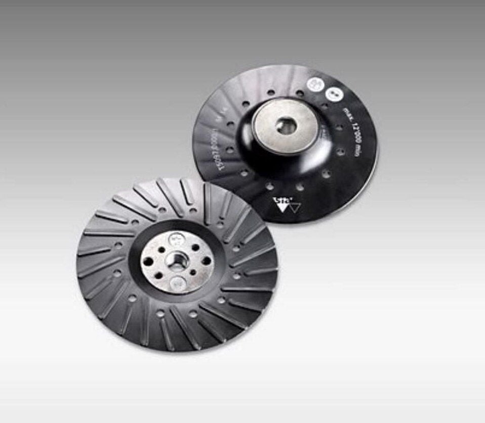 SİA 115 mm Fiber Disk Zımpara Tabanı (M14 Konik Somun Dahil)