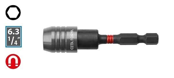 CETAFORM Impact Kilitli Bits Uzatma Adaptör 68 mm (Torklu Vidalama Makinaları için)