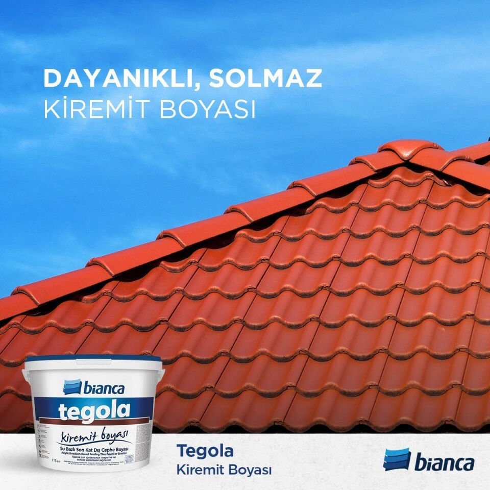 Bianca Tegola – Kiremit Boyası 15Lt