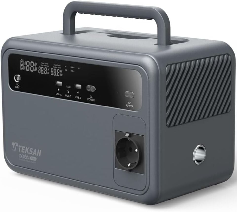 TEKSAN GOON Portatif Taşınabilir Güç Kaynağı 600 Watt