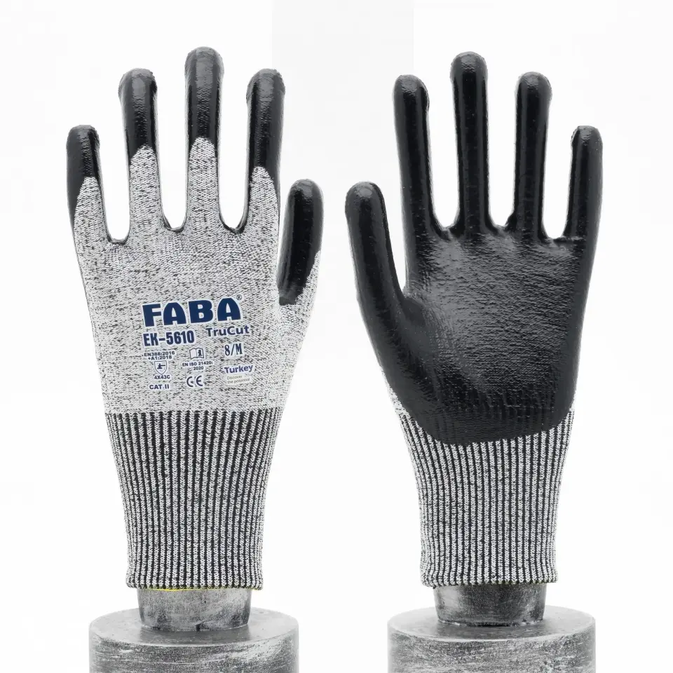 FABA EK-5610 Trucut Kesilmeye Dirençli Eldiven No:10
