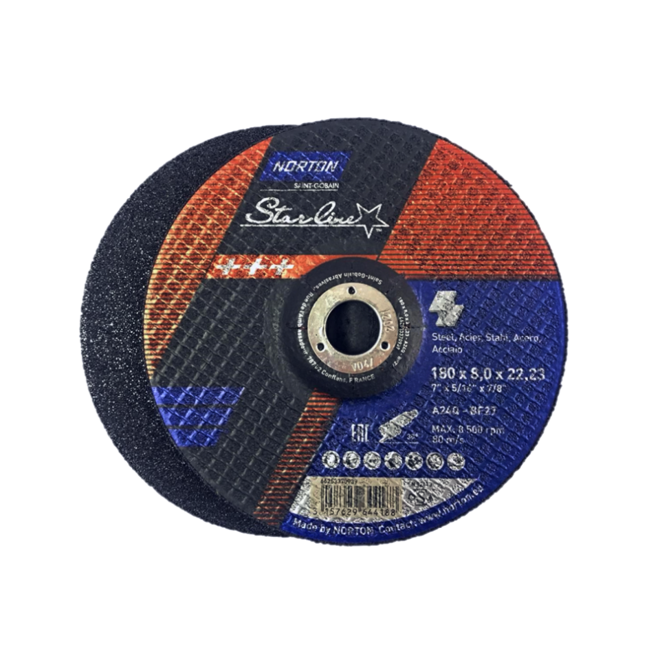 NORTON 180x6 mm Metal Taşlama Taşı (Starline)