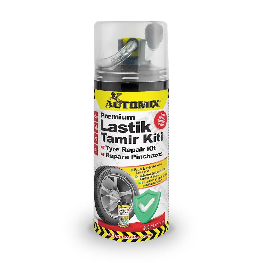 AUTOMIX Premium Lastik Tamir Spreyi 400 Ml (020.10.044931)