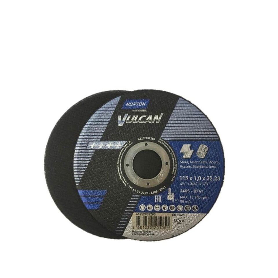 NORTON 115x1 mm Inox Kesme Taşı (Vulcan Plus)
