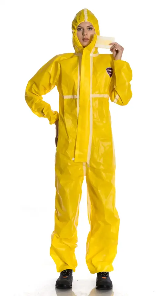 FABA T-800 Kimyasallara Karşı Koruyucu Tulum 2XL